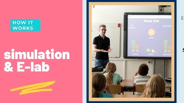 How to create simulation or E-lab in schoolBic school management system