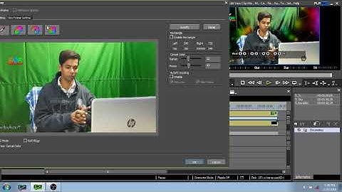 How to change video background in Edius
