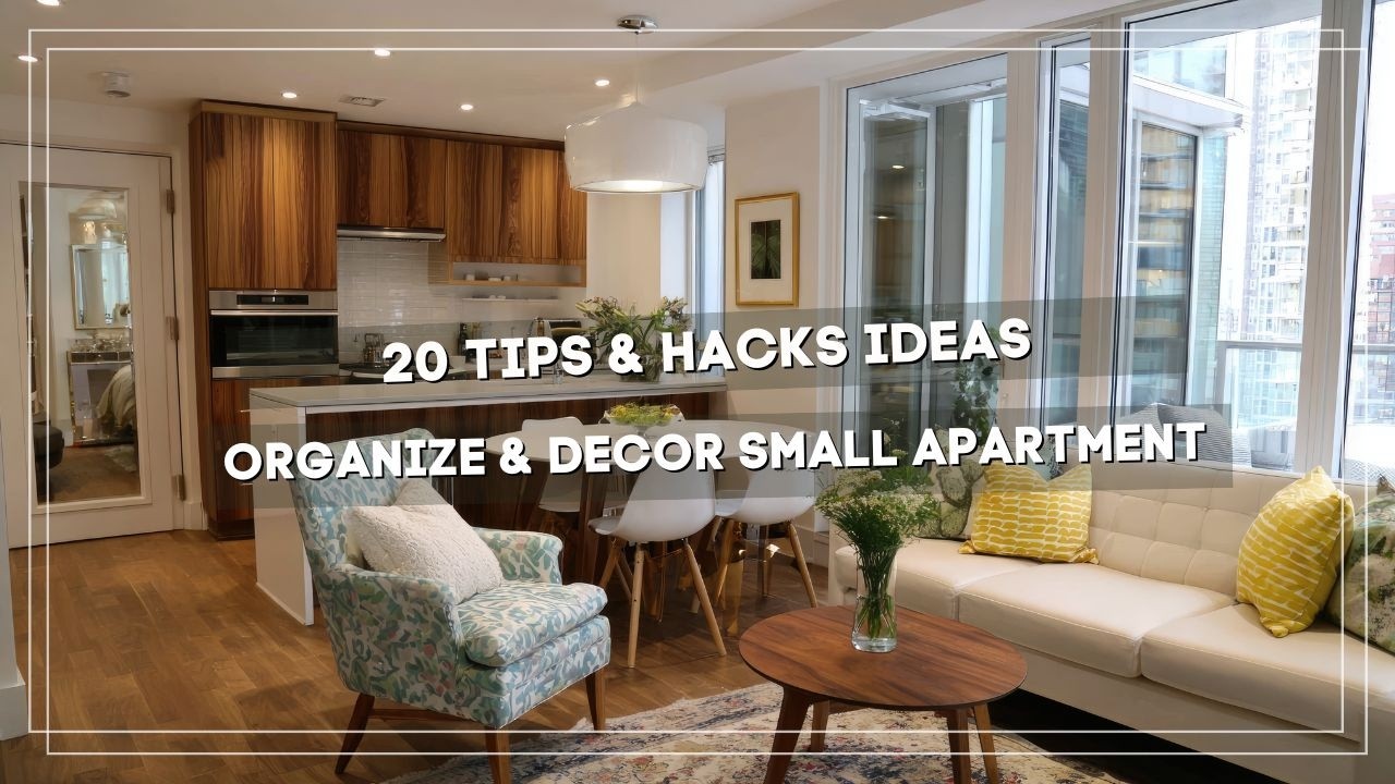 How To Organize And Decorate Small Apartment | 20 Tips & Hacks Ideas ...