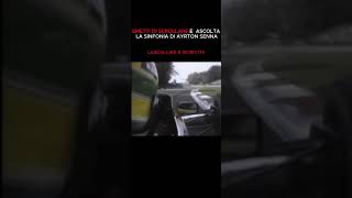 AYRTON SENNA A MONZA #f1shorts #ayrtonsenna #sennaforever #v10 #mclarenf1