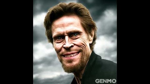 jim carrey -  Willem Dafoe Artificial intelligence ai art Künstliche Intelligenz