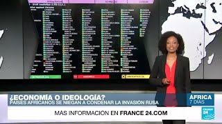 ¿Economía o ideología? Los países africanos que se niegan a condenar la invasión rusa