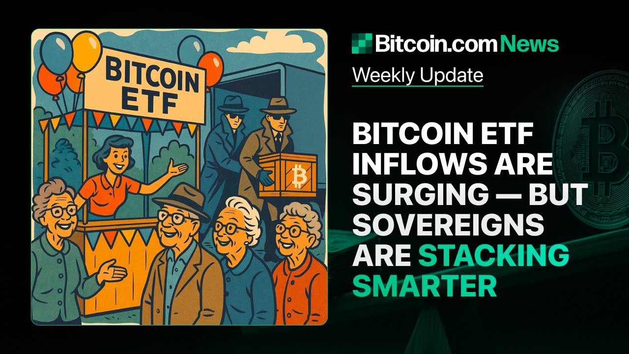 Bitcoin ETF Inflows Are Surging — But Sovereigns Are Stacking Smarter