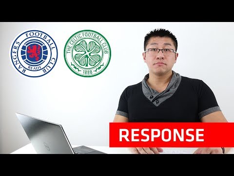 RESPONSE - Rangers vs Celtic - Ibrox vs Celtic Park Stadium Tour