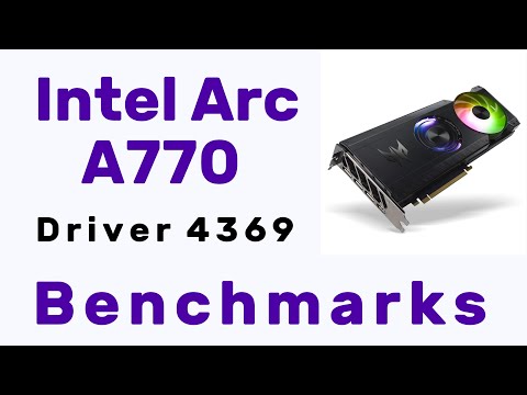 Intel Arc A770 - A Bunch of Benchmarks at (mostly) 3440x1440 (driver 4369 WHQL)