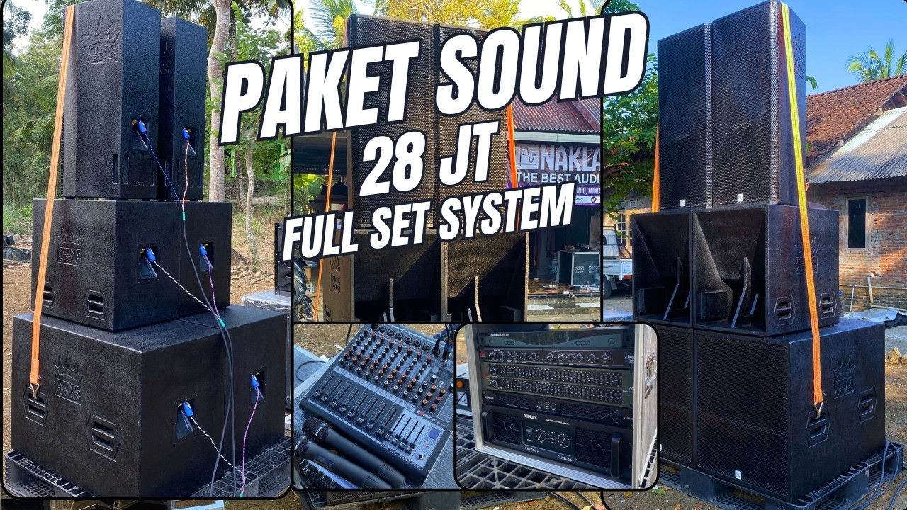 PESANAN PAKET SOUND DARI BIMA NTT 28 JUTAAN SYSTEM 3 WAY SUDAH BISA BUAT NGEJOB !!!