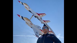 Amelia becomes a USAF Thunderbird for a day.(Part 1)