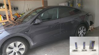 Giga Austin 2022 Model Y 4680 Battery Charging Direction From Service Center