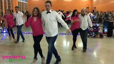 Samba show New year paty at Ipanema dance studio