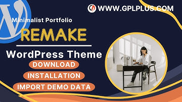 Remake - Minimalist Portfolio WordPress Theme , Download , Installation & Import Demo Data