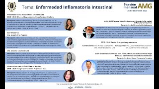 Sesión Mensual Enero 2023: Enfermedad Inflamatoria Intestinal