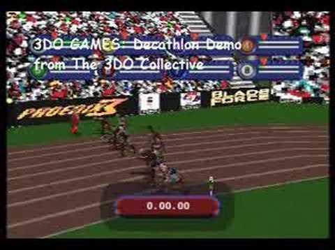 3DO Games Decathlon Gameplay Demonstration