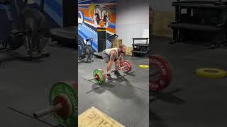 220lb Axle CrossFit Complex - Hang Clean/Power Clean/Push Press