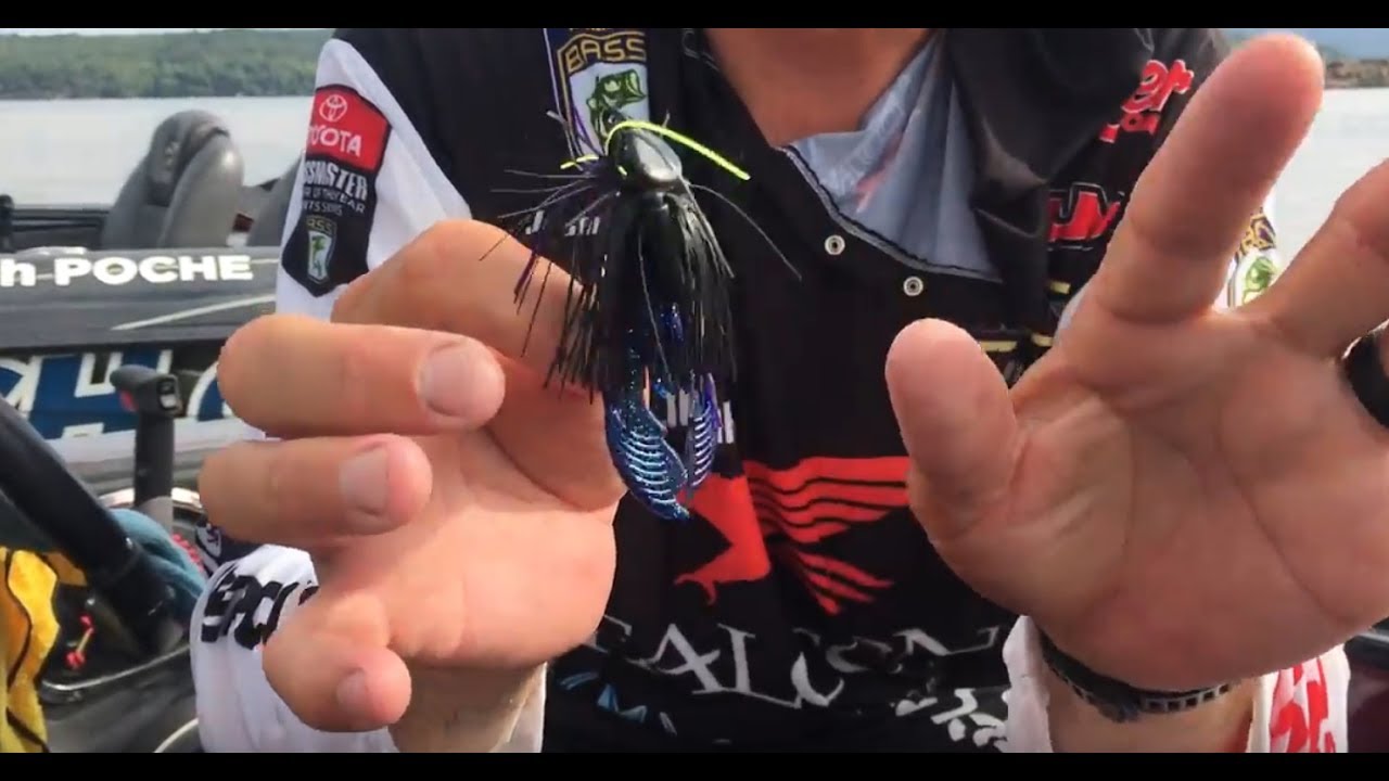 Great tip on quickly changing your jig color without retying! - YouTube