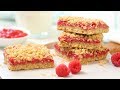 Raspberry Oat Crumble Bars | Easy + Gluten Free Summer Baking