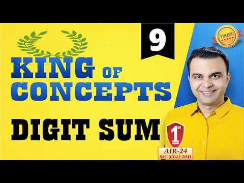 Digit Sum by RAJA SIR || Most Important Concepts, PYQS, CPR, NEON APPROACH for SSC CGL, CHSL, CPO
