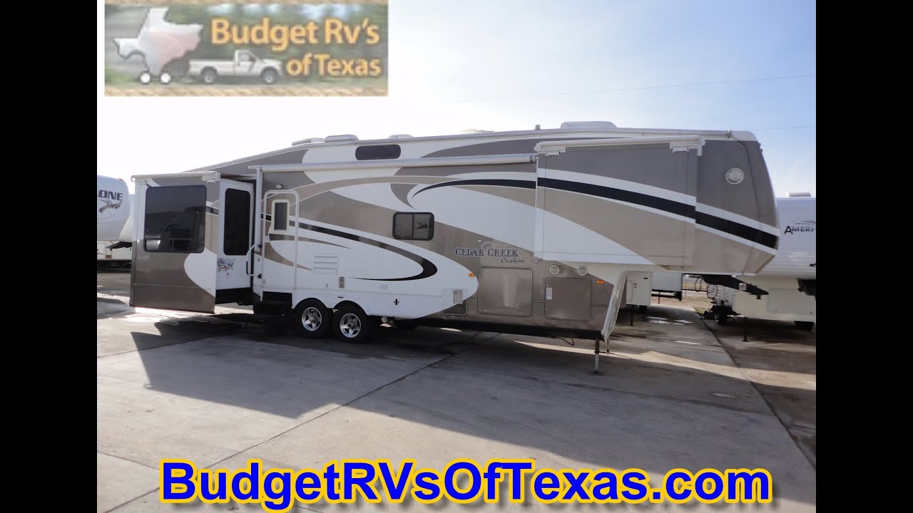 2009 38ft Cedar Creek Custom 5th Wheel Travel Trailer 2009 38ft Cedar Creek Custom 5th Wheel Travel Trailer