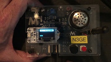 Morserino CW KEYER demo 10 20 2021