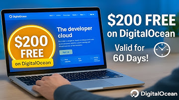 How to Create DigitalOcean Account & Get $200 Free Credit for 60 Days | Step-by-Step Guide