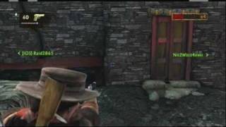 Uncharted 2 - Among Thieves ~ Helmet Soldier Wall Clipping Glitch