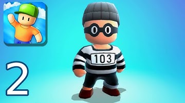 Stumble Guys - Gameplay Walkthrough Part 2 - Second Win (iOS, Android)