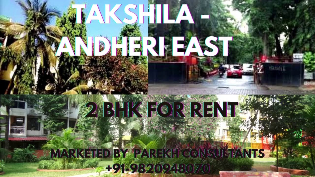 2 BHK Flat Rent Apartment in Takshila, Mahakali Caves Road, Andheri