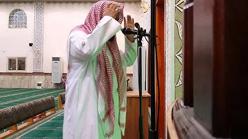 أذان مرئي هادئ ▐القارئ معاذ الحجازي▌ من جامع الوهدة رمضان 1436هـ