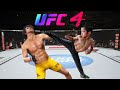 Bruce Lee vs By Son  EA Sports UFC 4UFC M-1 Zaruba