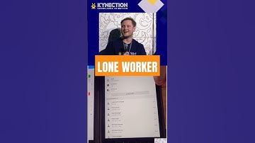 Kynection Lone Worker Safety System | KIM Safe@Work Feature