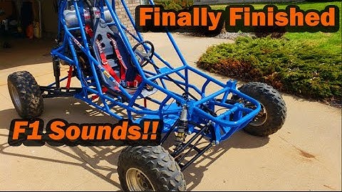 Snowmobile Powered Crosskart / Buggy Finally Finished