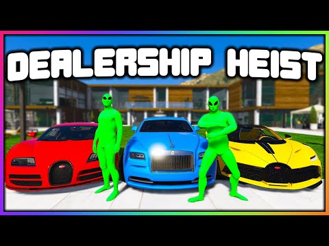 GTA 5 Roleplay - GREEN TEAM DEALERSHIP ROBBERY | RedlineRP