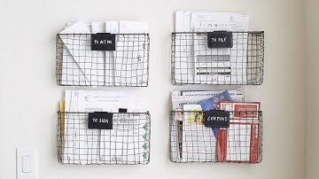 How To: Organize Incoming Mail