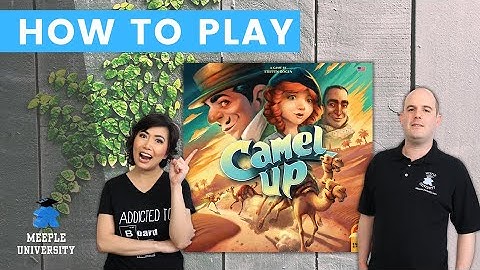Camel Up (Second Edition) - How to Play. A Board Game Tutorial