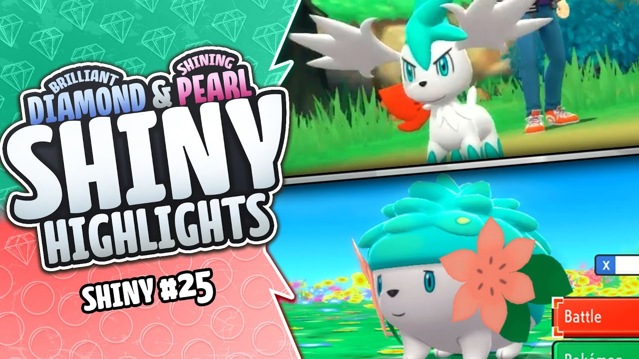 Can Shaymin be Shiny in Pokémon Brilliant Diamond and Shining
