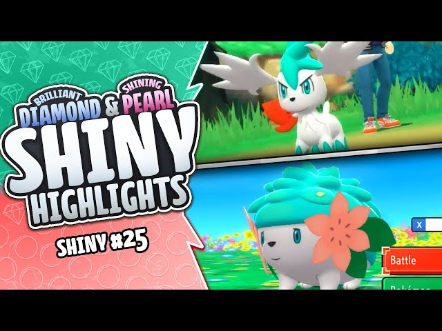 Can Shaymin be Shiny in Pokémon Brilliant Diamond and Shining