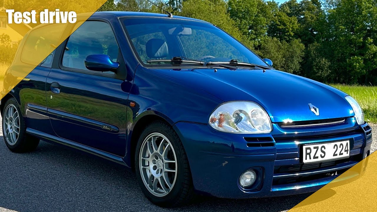 CLIO II RS PHASE 1 BLEU