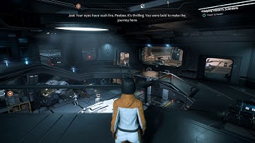 Tempest Banter - Jaal Compliments Peebee and Cora