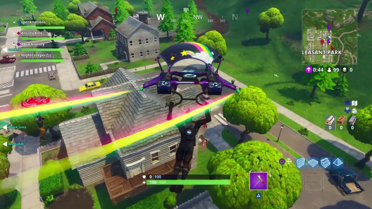 Get lasered! Fortnite gameplay YouTube