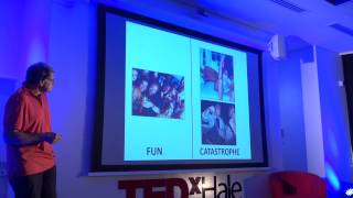 Managing today's 'thin red line' between fun and catastrophe: Bruce Robinson at TEDxYouth@Hale