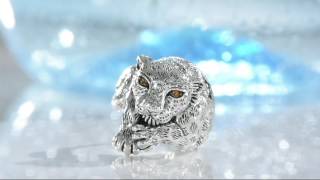 JAI Sterling Silver Leopard Ring on QVC