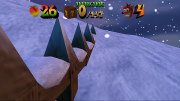 Crash Bandicoot the wrath of Cortex: odd misplaced items out of bounds