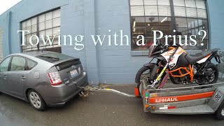 Towing a Motorcycle with Toyota Prius 2nd Gen (2004-2009)