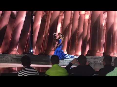 Pia Wurtzbach during rehearsal of Miss Universe 2015