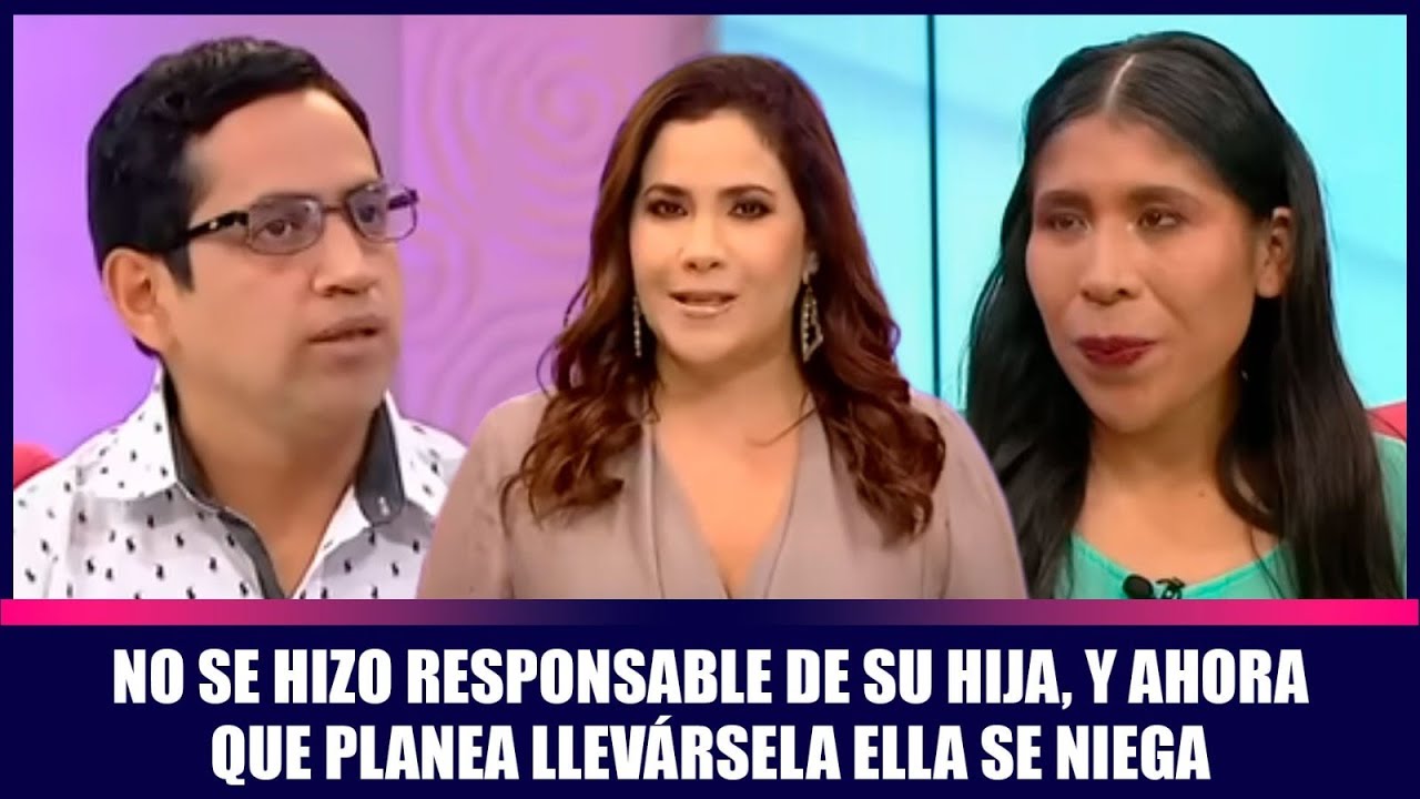 No se hizo responsable de su hija, y ahora que planea llevársela ella se niega | Andrea