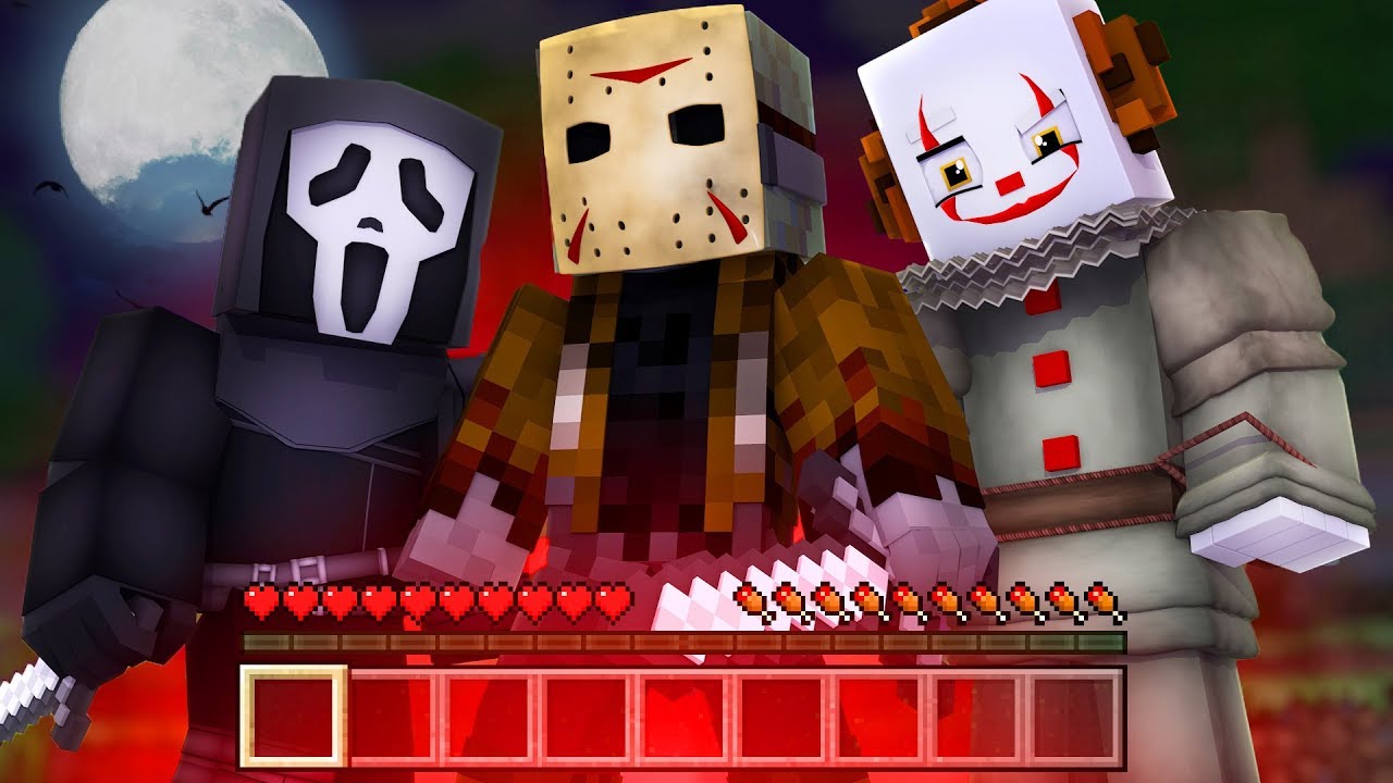 TRANSFORMEI O MINECRAFT EM UM JOGO DE TERROR MUITO ASSUSTADOR! - ESPECIAL  HALLOWEEN 