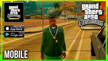 GTA San Andreas Definitive Edition Mobile Gameplay Walkthrough (Android/iOS) Part 1
