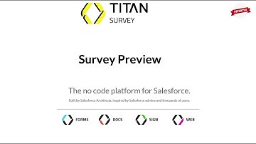 Smart Surveys for Salesforce/ How to Preview a Survey in Titan!