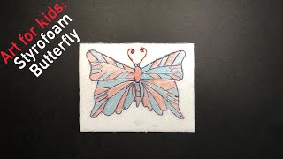 Styrofoam Butterfly