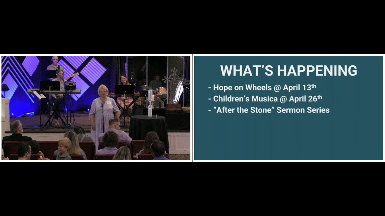 April 12 Contemporary Worship