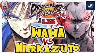 DBFZ Wawa vs NieR_Kazuto (Gohan, Goku, GokuSSJ)(GogetaSS4, Bardock, Trunks) vs (Gohan, Goku, GokuSS)